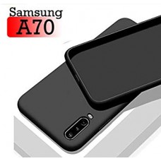 OEM Back Θήκη Σιλικόνης Για Samsung A70 Προστασία Κινητό -Μαύρο