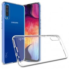 OEM Back Θήκη Σιλικόνης Σκληρη Για Samsung A70 Προστασία Κινητό - Διάφανο 