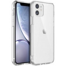 Apple iPhone 11 OEM Front & Back Silicone Σκληρη Two Crystal Διάφανο 