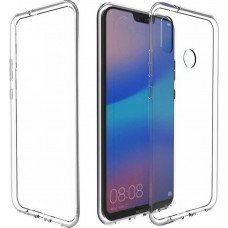 Samsung Galaxy M20 OEM Front & Back Silicone Σκληρη Two Crystal Διάφανο 