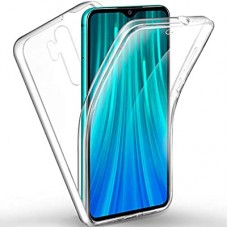 Xiaomi Note8 Pro OEM Front & Back Silicone Σκληρη Two Crystal Διάφανο 