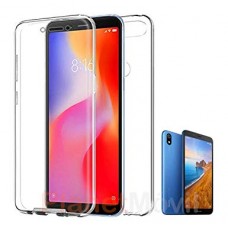Xiaomi Redmi 7A OEM Front & Back Silicone Σκληρη Two Crystal Διάφανο 