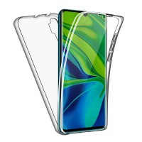 Xiaomi Note10/10 Pro OEM Front & Back Silicone Σκληρη Two Crystal Διάφανο 