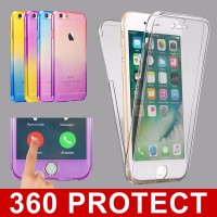 Apple iPhone 7/8/Iphone SE 2020 OEM Front & Back Silicone Σκληρη Two Crystal Διάφανο 