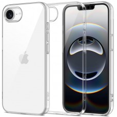 Apple iPhone 16 E OEM Back Θήκη Σιλικόνης Σκληρη Προστασία Κινητό - Διάφανο 