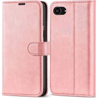 Apple iPhone 16 E  ΘΗΚΗ BOOK STYLE SMART ΜΑΓΝΗΤΙΚΗ -ΑΝΟΙΧΤΟ ΡΟΖΕ