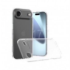 Apple iPhone 17 AIR OEM Back Θήκη Σιλικόνης Σκληρη Προστασία Κινητό - Διάφανο 