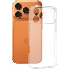 Apple iPhone 17 PRO  OEM Back Θήκη Σιλικόνης Σκληρη Προστασία Κινητό - Διάφανο 