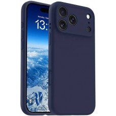 Apple iPhone 18 PRO MAX OEM Back Θήκη Σιλικόνης Σκληρη Προστασία Κινητό -ΜΠΛΕ