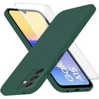 OEM Back Cover Case Σιλικόνη Για Samsung A15 Προστασία Κινητό -Πράσινο