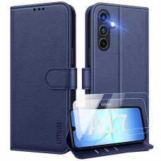 Θήκη Book Style με Βάση Στήριξης για Samsung (Galaxy A17/A26 5G) -ΜΠΛΕ