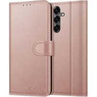 Θήκη Book Style με Βάση Στήριξης για Samsung (Galaxy A37) -ΑΝΟΙΧΤΟ ΡΟΖΕ