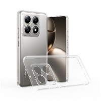 OEM Θήκη Σιλικόνης Για Xiaomi MI 14T Προστασία Κινητό -Διάφανο