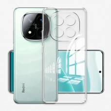  OEM HARD COVER Θήκη Σιλικόνης Για Xiaomi NOTE14 PRO 5G Προστασία Κινητό -Διάφανο