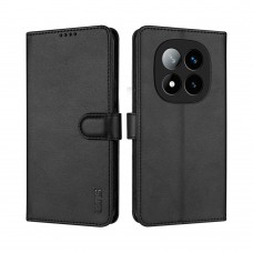Θήκη Book Style με Βάση Στήριξης για Xiaomi NOTE 14 PRO /14 PRO PLUS - Μαύρο
