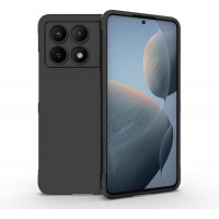 OEM HARD COVER Θήκη Σιλικόνης Για Xiaomi POCO X6 PRO Προστασία Κινητό -Μαύρο