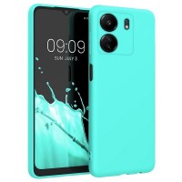  OEM HARD COVER Θήκη Σιλικόνης Για Xiaomi REDMI 13C/POCO C65 Προστασία Κινητό-Γαλάζιο