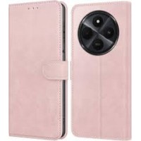 Θήκη Book Style με Βάση Στήριξης για Xiaomi REDMI 14C -ΑΝΟΙΧΤΟ ΡΟΖΕ