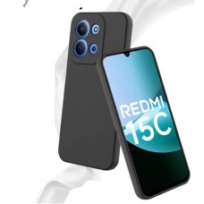  Θήκη Σιλικόνης Για Xiaomi REDMI 15C 4G Προστασία Κινητό -Μαύρο