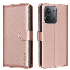Θήκη Book Style με Βάση Στήριξης για Xiaomi REDMI 15C 4G -ΑΝΟΙΧΤΟ ΡΟΖΕ