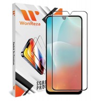 Tempered Glass 9H Για Samsung A17 Full Glue Προστατευτικό Οθόνης -Μαύρο