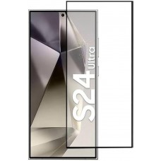 Tempered Glass 9H Για Samsung S24 ULTRA Full Glue Προστατευτικό Οθόνης - Μαύρο