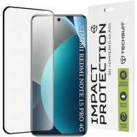 Tempered Glass (Τζάμι) Προστασία Οθόνης για Xiaomi NOTE 15 PRO 4G- Μαύρο 