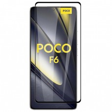 Tempered Glass (Τζάμι) Προστασία Οθόνης για Xiaomi POCO F6- Μαύρο 