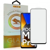 Tempered Glass 9H Για Xiaomi POCO M7 PRO Προστατευτικό Οθόνης Full Glue - Μαύρο