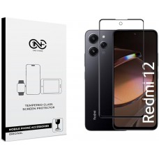 Tempered Glass 9H Για Xiaomi REDMI 12 5G Προστατευτικό Οθόνης Full Glue - Μαύρο