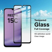 Tempered Glass (Τζάμι) Προστασία Οθόνης για Xiaomi REDMI 15C/ C85 4G- Μαύρο 
