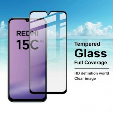Tempered Glass (Τζάμι) Προστασία Οθόνης για Xiaomi REDMI 15C/ C85 4G- Μαύρο 
