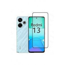 Tempered Glass (Τζάμι) Προστασία Οθόνης για Xiaomi REDMI 13- Μαύρο 