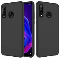 Senso Soft Touch Backcover Case Huawei P30 Lite- Μαύρο
