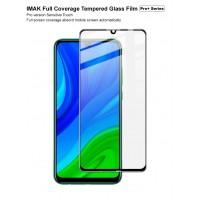 Tempered Glass 9H Για Huawei P SMART 2020 Full Cover Glue Προστατευτικό Οθόνης Mαύρο