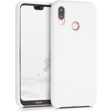 OEM Back Cover Case Σιλικόνη Για Huawei P20 LITE Προστασία Κινητό Λευκό