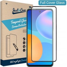 Tempered Glass 9H Για Huawei P SMART 2021 Full Cover Glue Προστατευτικό Οθόνης Mαύρο
