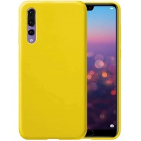 Senso Soft Touch Backcover Case Huawei P20 PRO- Κίτρινο