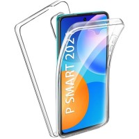 Huawei P SMART 2021 OEM Front & Back Silicone Σκληρη Two Crystal Διάφανο 