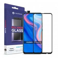 Tempered Glass 9H Για Huawei PSMART Z Full Cover Glue Προστατευτικό Οθόνης Mαύρο