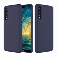 Senso Soft Touch Backcover Case Huawei P20 PRO- ΜΠΛΕ