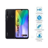 Tempered Glass Για Huawei Y6P Full Cover Glue Προστατευτικό Οθόνης Mαύρο