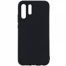 Senso Soft Touch Backcover Huawei P30 Pro Μαύρο