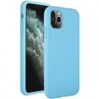 OEM Back Hard Cover Case Σιλικόνη Για Iphone 11Pro (5.8)" Προστασία Κινητό -Γαλάζιο
