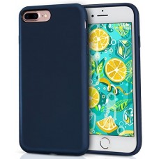 OEM Back Hard Cover Case Σιλικόνη Σκληρή Για Iphone 7Plus/8Plus Προστασία Κινητό -ΜΠΛΕ