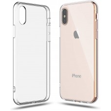 Apple iPhone XS Max OEM Back Silicone Σκληρη Διάφανο 