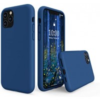 OEM Back Hard Cover Case Σιλικόνη Για Iphone 11Pro (5.8)" Προστασία Κινητό -ΜΠΛΕ
