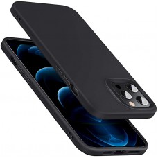 OEM Back Cover Case Σιλικόνη Για Iphone 12/12Pro 6.1" Προστασία Κινητό ΜΑΥΡΟ