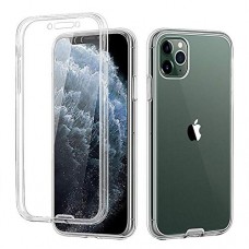 Apple iPhone 11 PRO MAX OEM Front & Back Silicone Σκληρη Two Crystal Διάφανο 