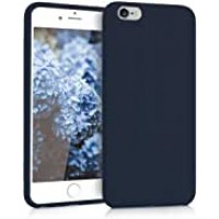 OEM Back Hard Cover Case Σιλικόνη Για Iphone 6/6S Προστασία Κινητό -ΜΠΛΕ